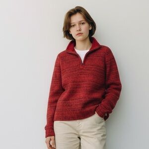 Woolrich Women’s 1/4 Zip Pullover Knit Sweater​